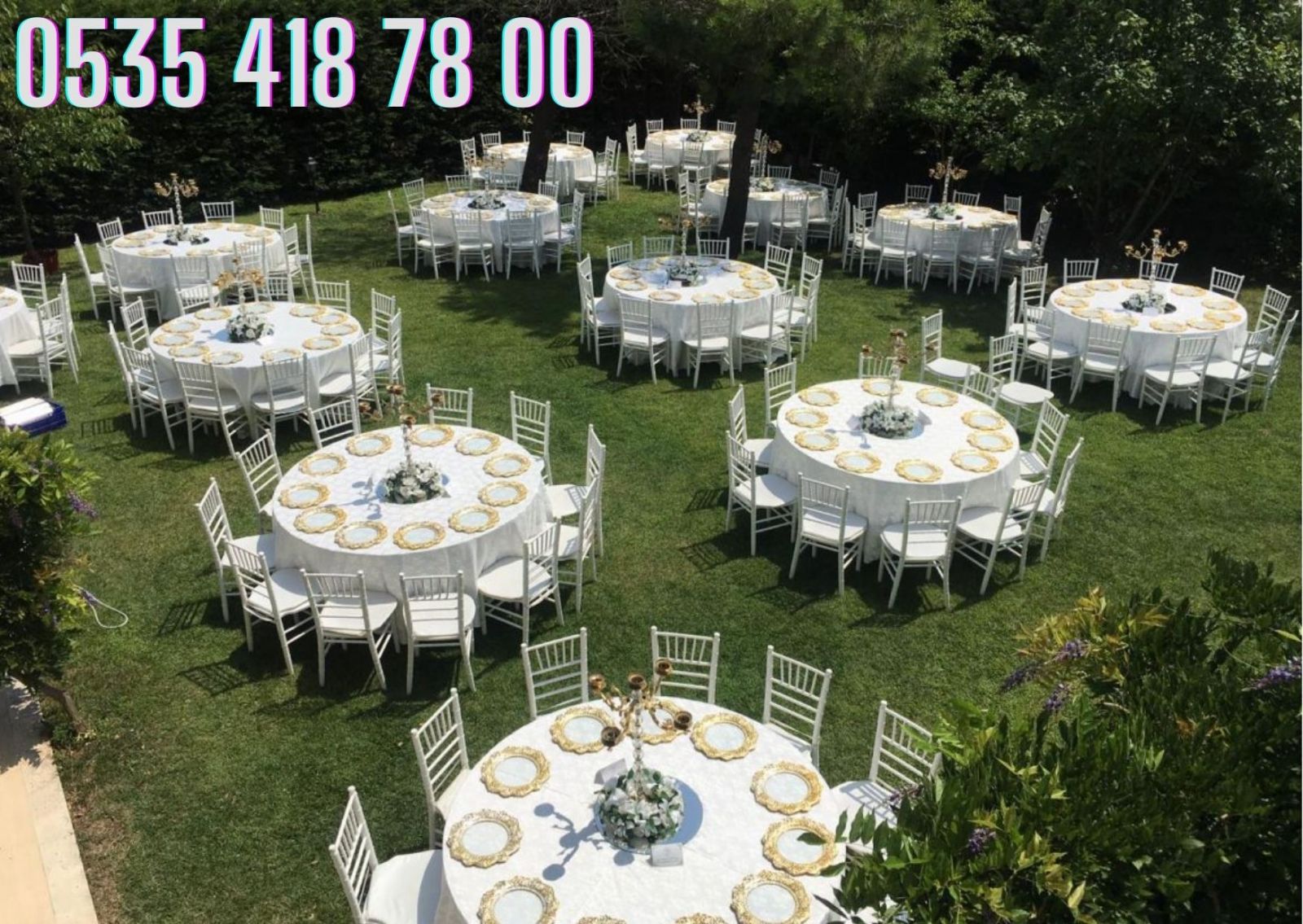Çengelköy Tiffany Sandalye Kiralama